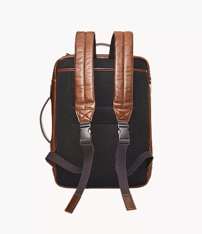Buckner Leather Convertible Backpack - Image 5