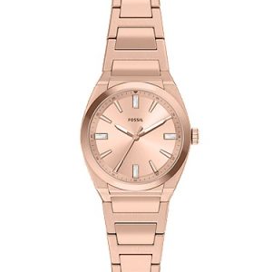 Everett 27mm Three-Hand Rose Gold-Tone Stainless Steel Watch