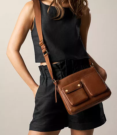 Maysen Leather Crossbody Bag - Image 2