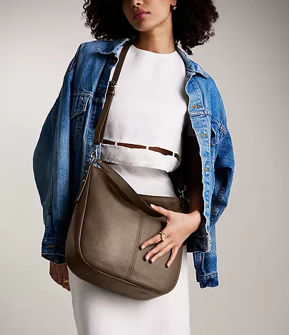 Jolie Leather Hobo Bag - Image 2