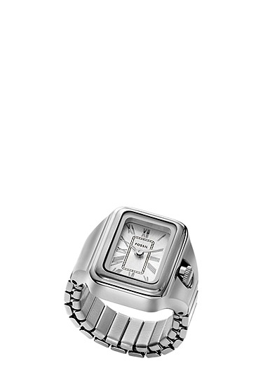 Raquel Watch Ring 14mm Two-Hand Stainless Steel