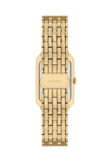 Raquel 23mm Three-Hand Gold-Tone Stainless Steel Watch - Image 3