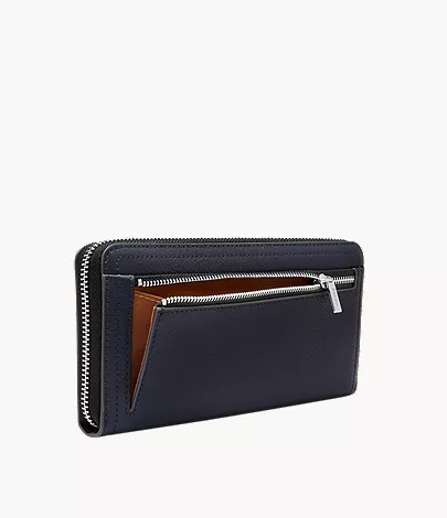 Logan Zip Around Clutch - Image 5