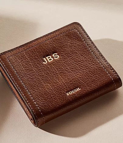 Logan Leather Small RFID Bifold Wallet - Image 5