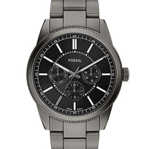 Pearson 42mm Multifunction Gunmetal Stainless Steel Watch