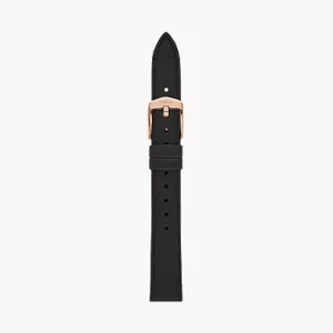 14mm Black LiteHide? Leather Strap