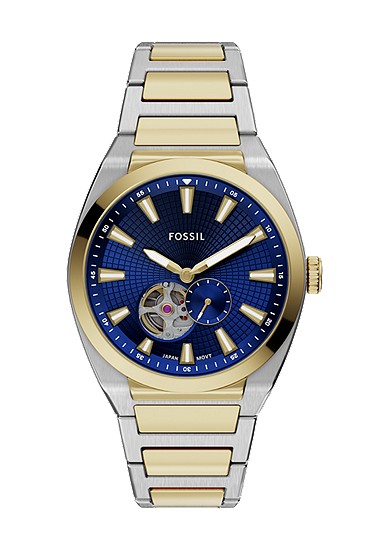 Everett 42mm Automatic Two-Tone Stainless Steel Watch