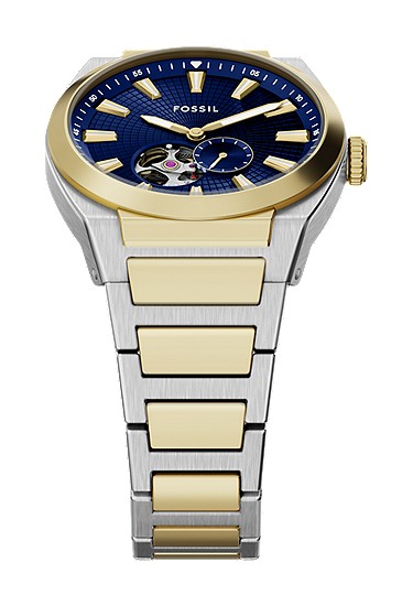 Everett 42mm Automatic Two-Tone Stainless Steel Watch - Image 5