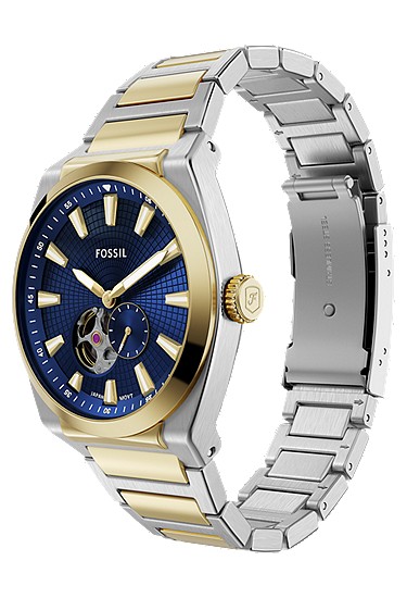Everett 42mm Automatic Two-Tone Stainless Steel Watch - Image 8