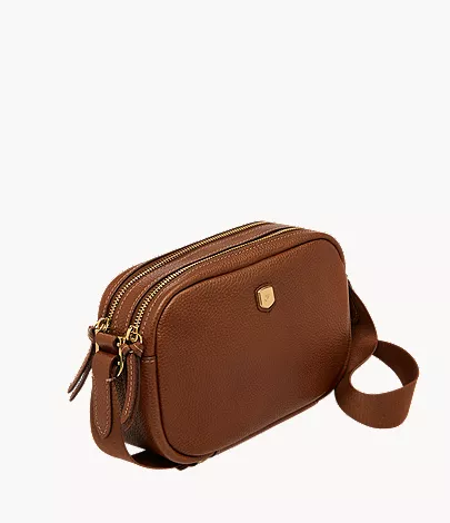 Danni Leather Crossbody Bag - Image 6