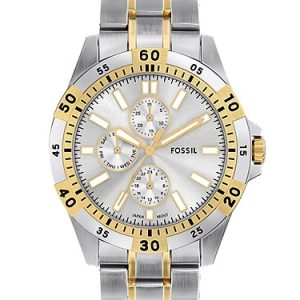 Garrett 44mm Multifunction Two-Tone Stainless Steel Watch