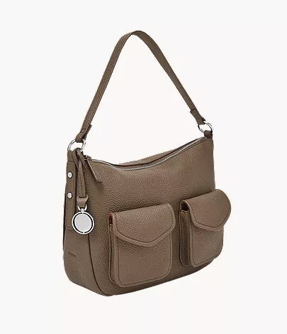 Jolie Leather Cargo Crossbody Bag - Image 5