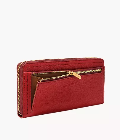 Logan RFID Zip Clutch - Image 4