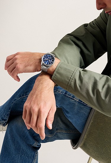 Pearson 42mm Multifunction Stainless Steel Watch - Image 2