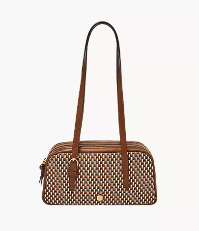 Danni Leather Shoulder Bag