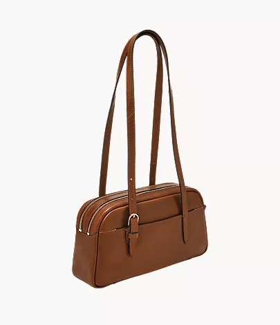 Danni Leather Shoulder Bag - Image 6