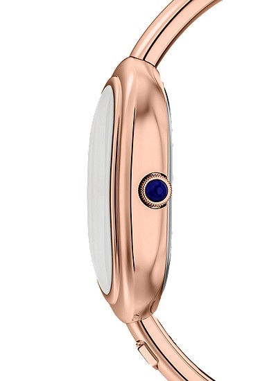 Sloan 25mm Three-Hand Rose Gold-Tone Stainless Steel Watch Bangle - Image 4