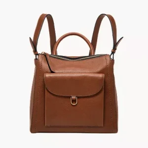 Parker Leather Small Backpack