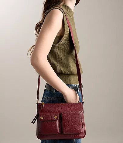 Maysen Leather Crossbody Bag - Image 2