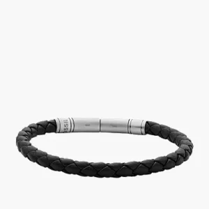 Vintage Woven Casual Brown Braided Leather Bracelet