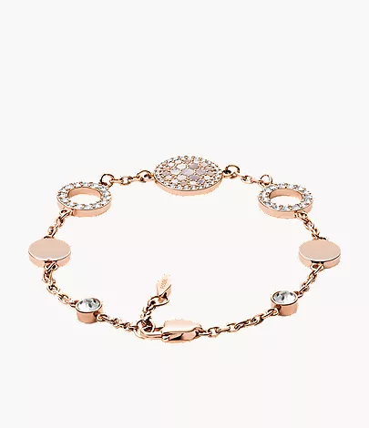 Merrit Mosaic Mother-of-Pearl Disc Station Bracelet - Image 2