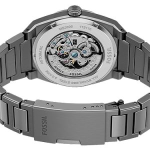 Everett 42mm Automatic Smoke Stainless Steel Watch