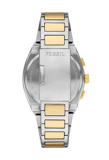 Everett 44mm Chronograph Two-Tone Stainless Steel Watch - Image 3