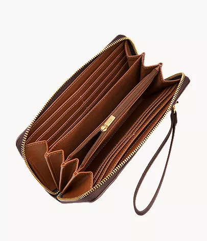 Logan Zip Around Clutch - Image 2