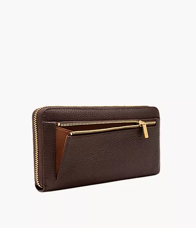 Logan Zip Around Clutch - Image 5