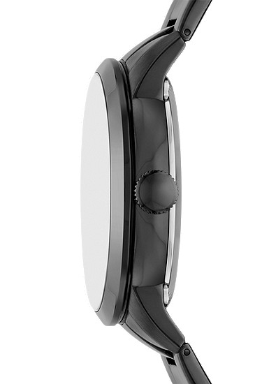 Townsman 44mm Automatic Smoke Stainless Steel Watch - Image 4