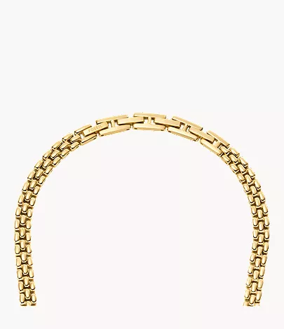 Arden Watch Links Gold-Tone Stainless Steel Chain Necklace - Image 6