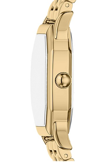 Harlow 27mm Three-Hand Gold-Tone Stainless Steel Watch - Image 4