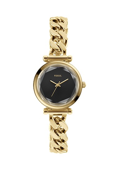 Carlie Mini 28mm Three-Hand Gold-Tone Stainless Steel Watch