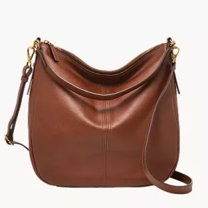 Jolie Leather Hobo Bag