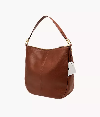 Jolie Leather Hobo Bag - Image 4