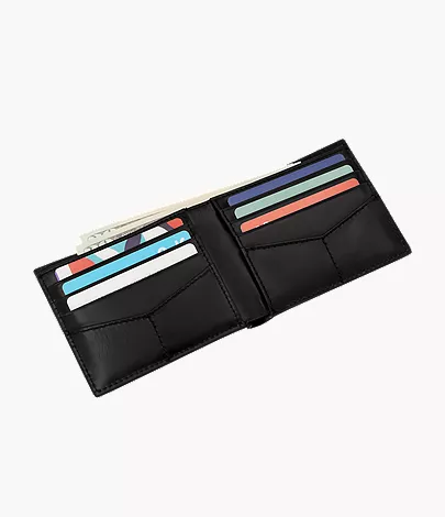 Derrick Leather RFID Passcase Wallet - Image 5