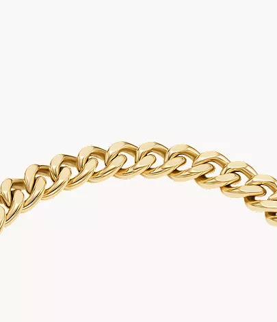 Carlie T-Bar Pav?? Gold-Tone Stainless Steel Toggle Bracelet - Image 4