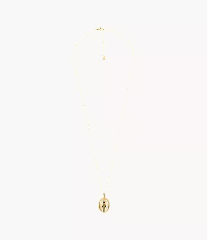 Sutton Scarab Gold-Tone Stainless Steel Pendant Necklace - Image 4