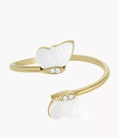 Sutton Radiant Wings White Mother-of-Pearl Butterfly Ring - Image 3