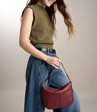 Jolie Leather Crossbody Bag - Image 2