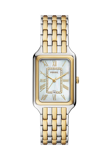Raquel 26mm Three-Hand Date Two-Tone Stainless Steel Watch