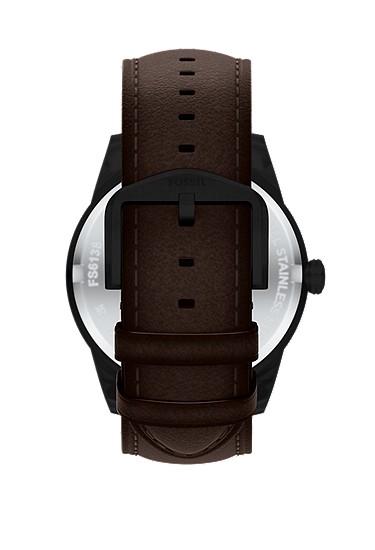 Pearson 42mm Multifunction Brown Leather Watch - Image 3