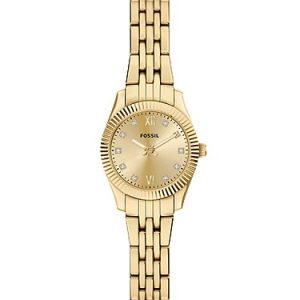 Scarlette Mini 20mm Three-Hand Gold-Tone Stainless Steel Watch