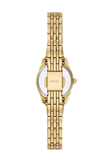 Scarlette Mini 20mm Three-Hand Gold-Tone Stainless Steel Watch - Image 3