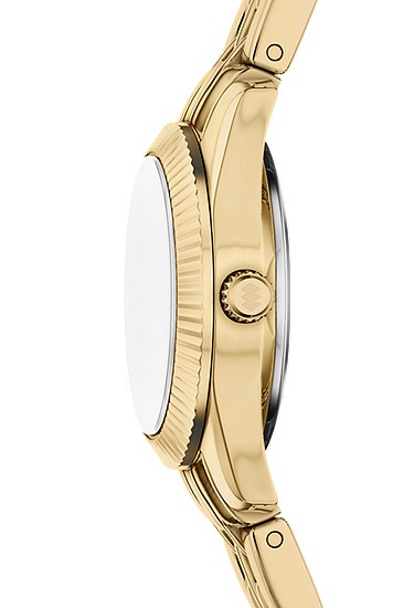 Scarlette Mini 20mm Three-Hand Gold-Tone Stainless Steel Watch - Image 4