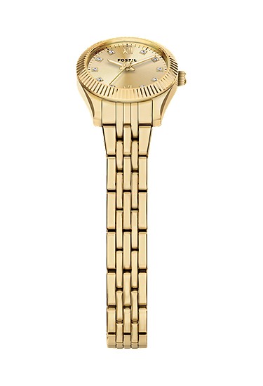 Scarlette Mini 20mm Three-Hand Gold-Tone Stainless Steel Watch - Image 5