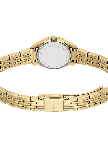 Scarlette Mini 20mm Three-Hand Gold-Tone Stainless Steel Watch - Image 6