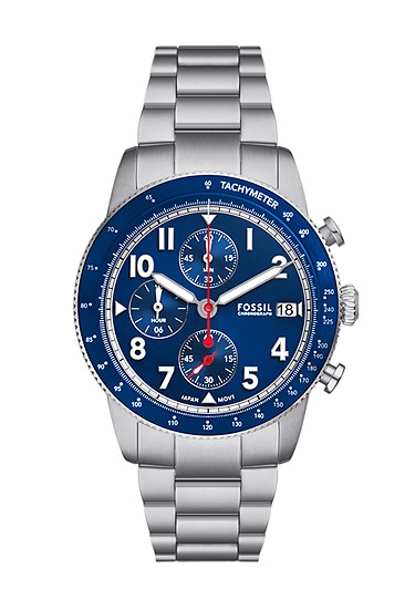 Sport Tourer 42mm Chronograph Stainless Steel Watch