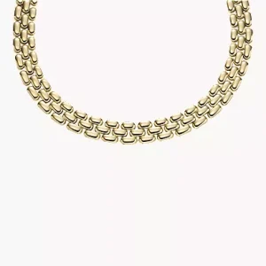 Arden Watch Links Gold-Tone Stainless Steel Chain Necklace