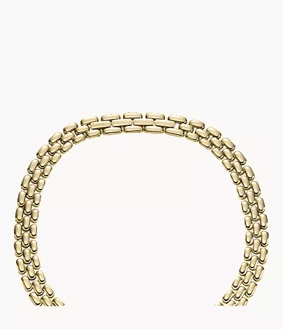 Arden Watch Links Gold-Tone Stainless Steel Chain Necklace - Image 5